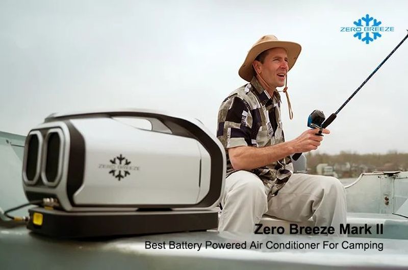 Zero Breeze Introduces Mark II Battery-Powered Portable Air Conditioner for Camping 