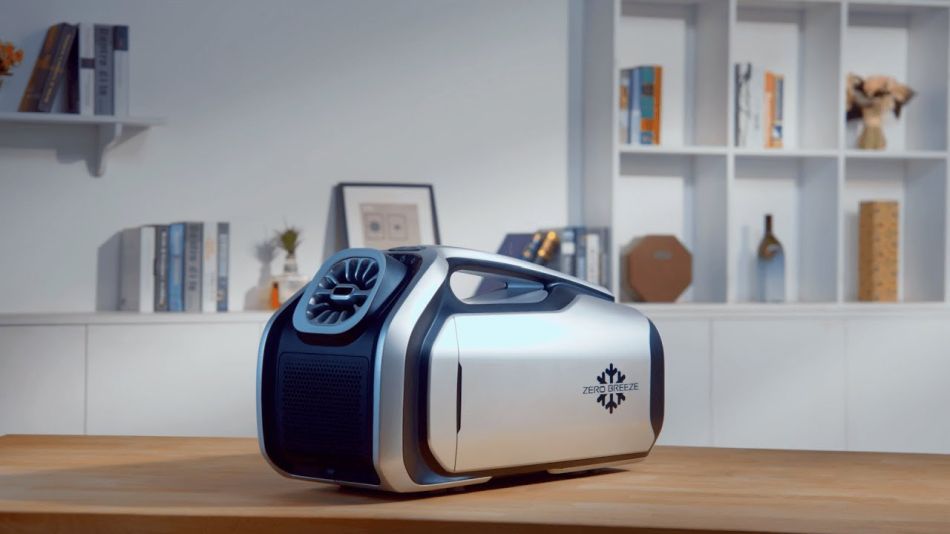 Zero Breeze Mark II BatteryPowered Portable Air Conditioner for Campers