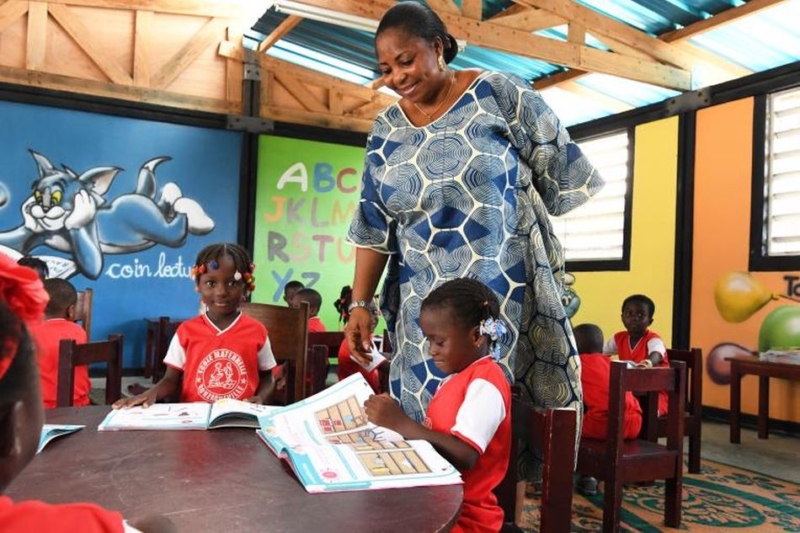 UNICEF's Initiative to Build Classrooms from Recycled Plastic Bricks in Ivory Coast