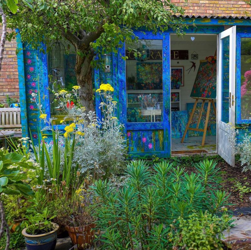 tiny garden shed by Mary Price 