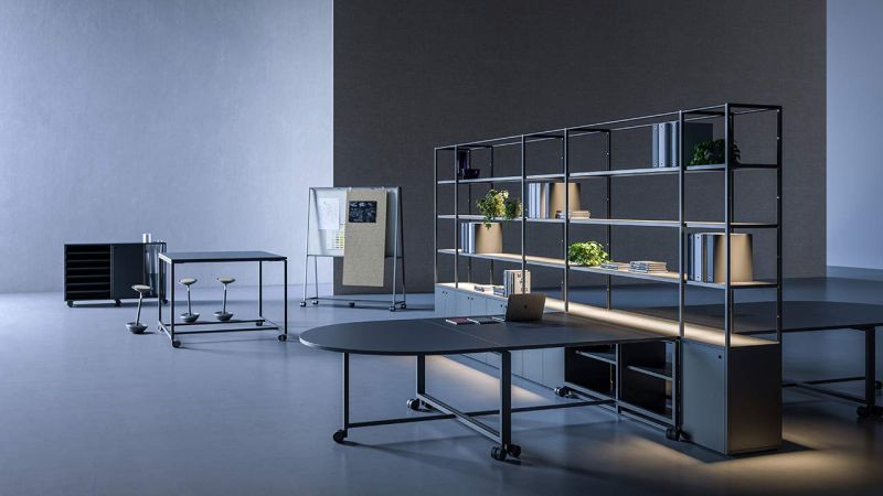 Gensler Teams Up with Fantoni to Design Atelier Modular Office Furniture Collection