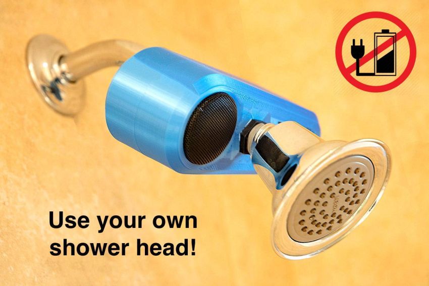 Hyquadio Water-Powered Bluetooth 4.0 Shower Speaker