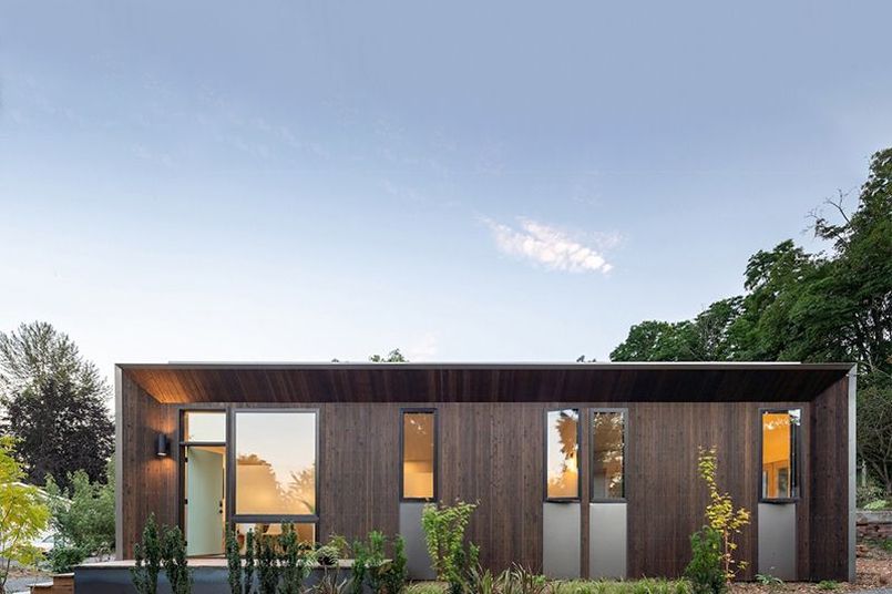 NODE’s Trillium Prefab Backyard Cottages are Easy to Transport and Assemble 