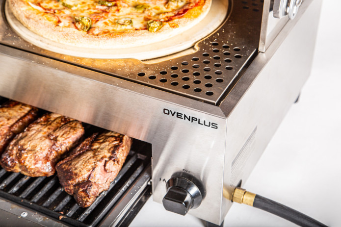 OvenPlus by Lovinflame is Combination of Pizza oven and Smokeless Grill