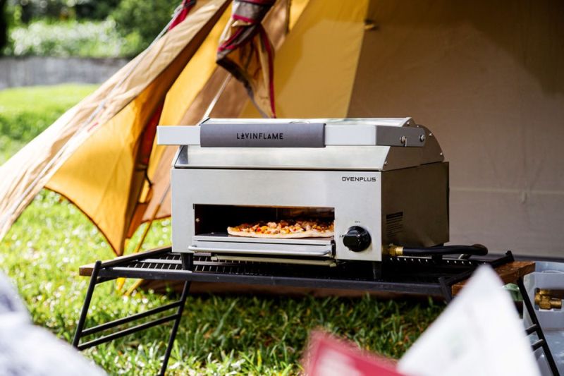 OvenPlus by Lovinflame is Combination of Pizza oven and Smokeless Grill