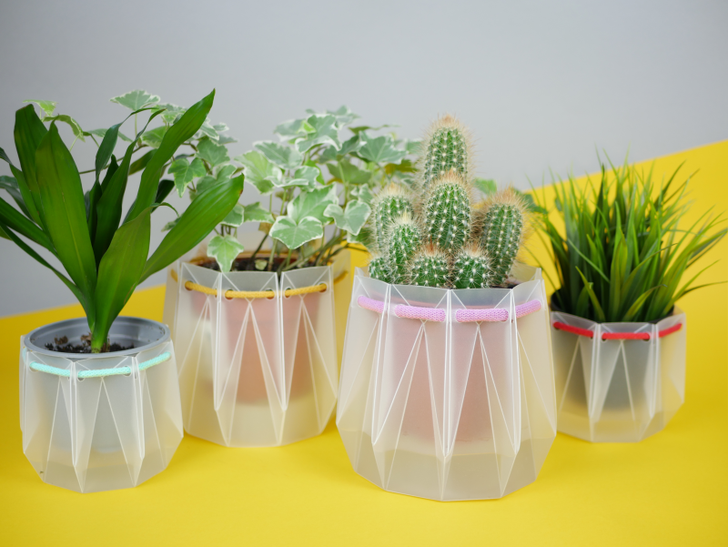 POTR Self-Watering Plant Pots Fit into an Envelope