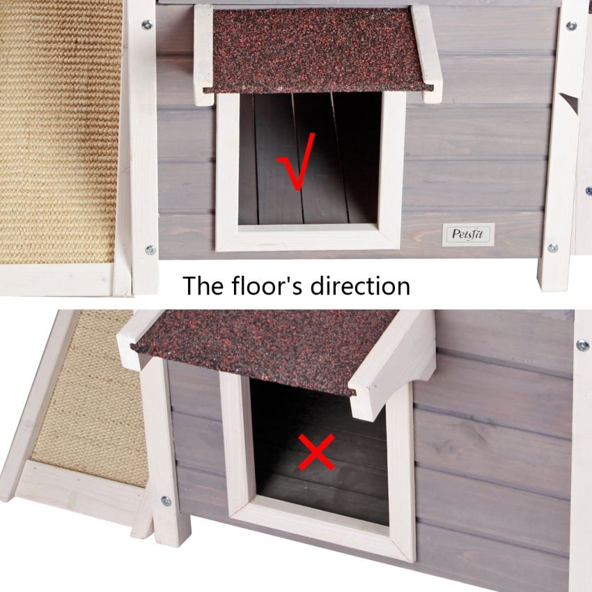 Petsfit Weatherproof Cat House