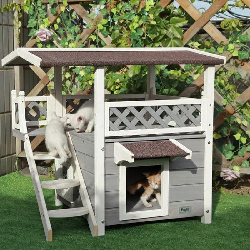 Petsfit Weatherproof Cat House