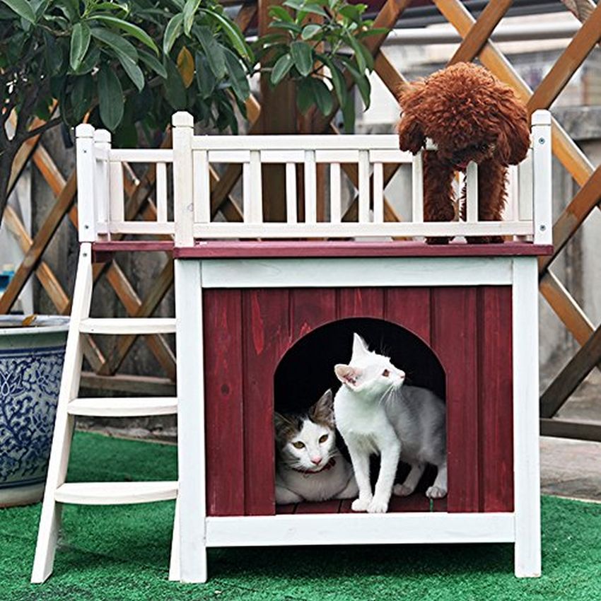 Petsfit Weatherproof Cat House