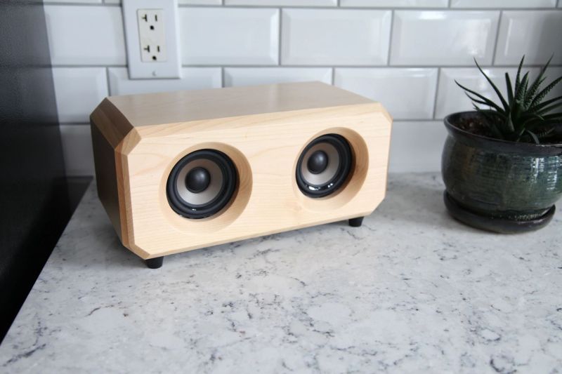 Riverwood Acoustics’ Hudson Bluetooth Speaker is Made from 300-Year-Old Wood 