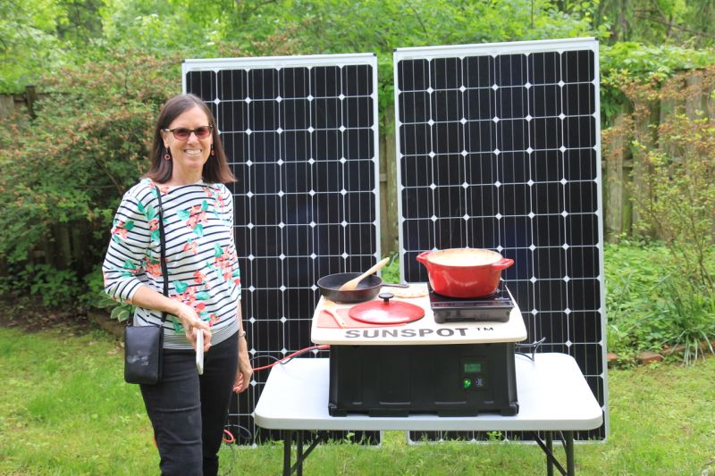 SUNSPOT Solar Electric Cooking System is a Healthy Alternative to Biomass Cooking