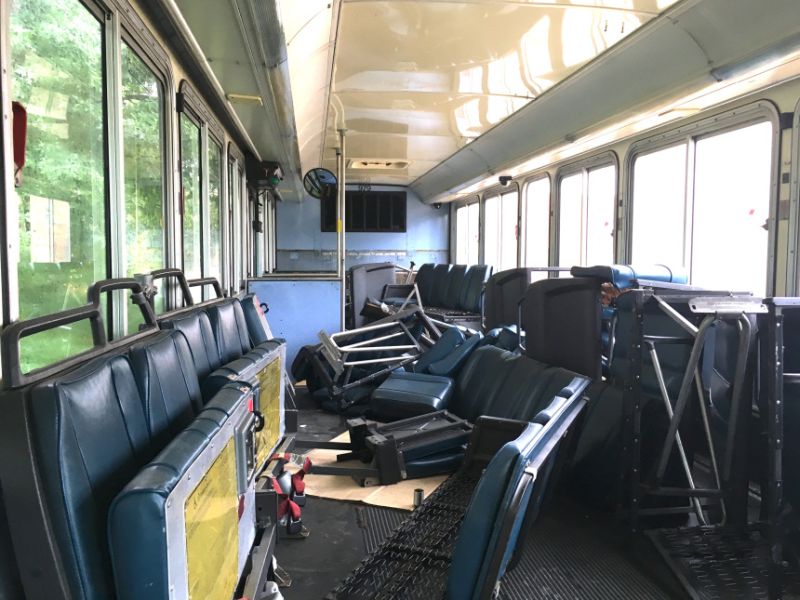 Sara Hanson Converting Retired City Bus Into Her Workshop on Wheels 