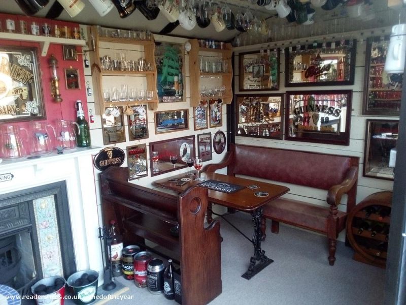 The Wagon shed by Jim and Becky Mills - Shed of the Year competition