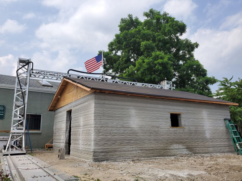 This 3D Printed House in New York is Completed in Under 12 Hours 