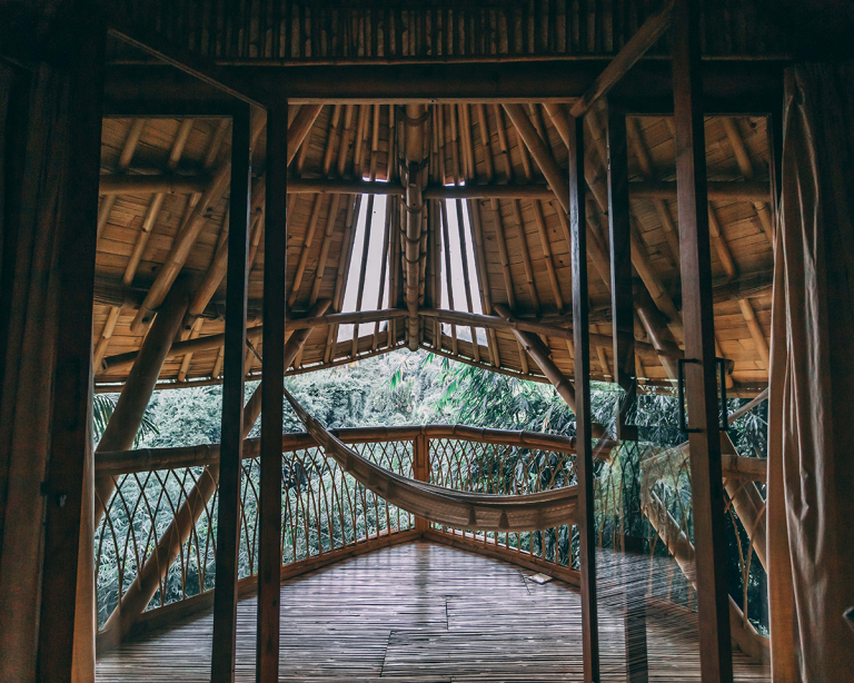 Eco-Friendly Aura House in Lush Green Balinese Forest is Available for Rent on Airbnb