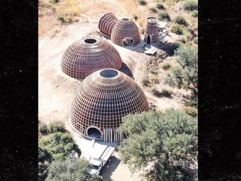 Kanye West’s Prototypes of Affordable Homes are dome-shaped Houses Inspired from Star Wars