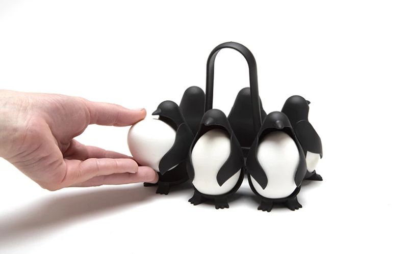 Egguins – An Egg Cooker Inside the Belly of Adorable Penguins