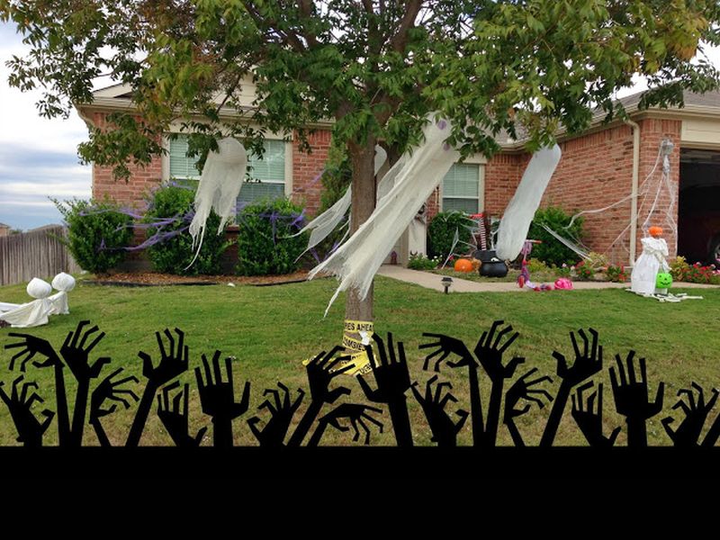 Ways to Spook up Your Garden Trees for All Hallows Eve
