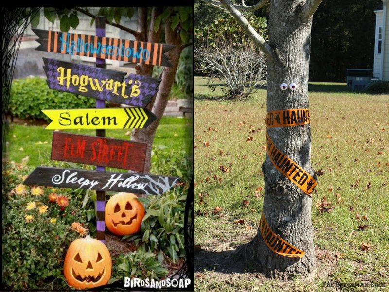 Ways to Spook up Your Garden Trees for All Hallows Eve