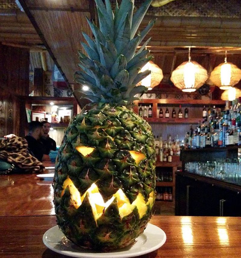 Swap Pumpkin Jack-o-lantern with Pineapples for This Year’s Halloween