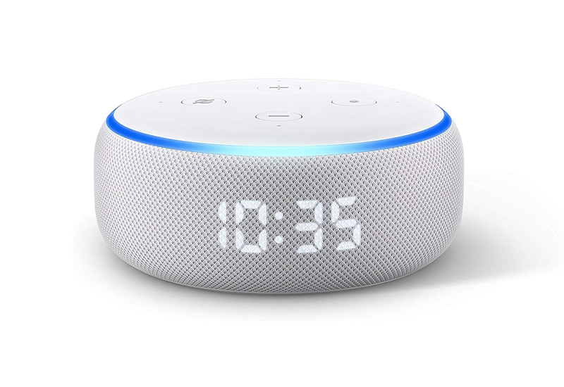 Amazon Echo Dot with Clock