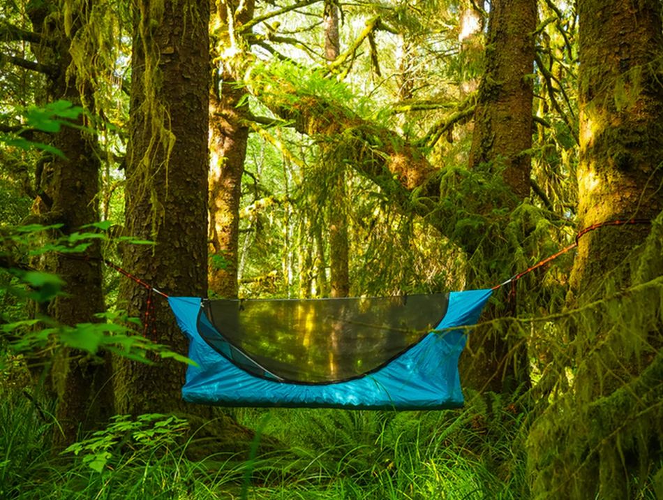 Haven Tent Hammock Offers Flat Platform for Sound Sleep While Camping
