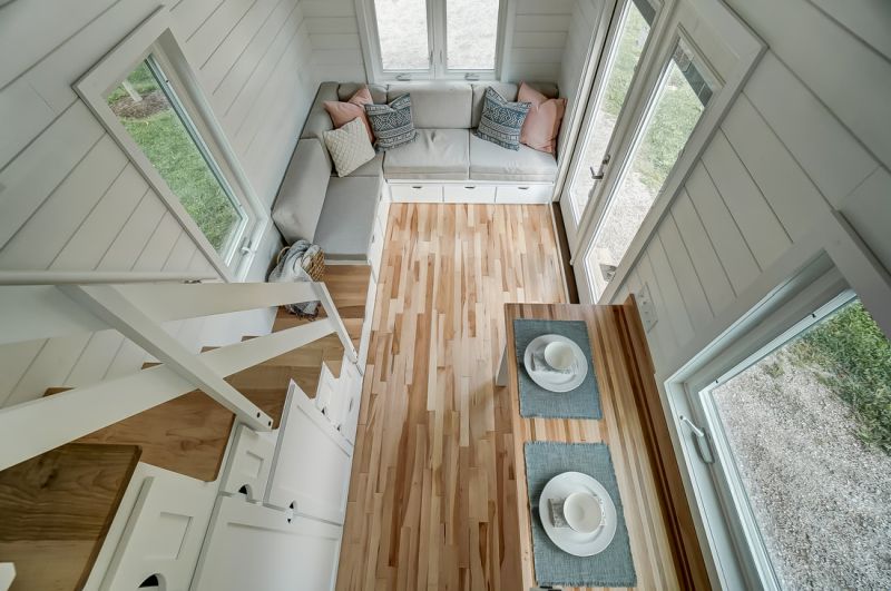 Modern Tiny Living Custom Builds 22-Ft Tiny House on Wheels for Rogier