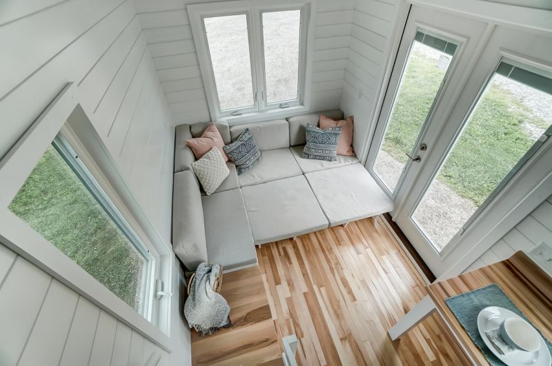 Modern Tiny Living Custom Builds 22-Ft Tiny House on Wheels for Rogier