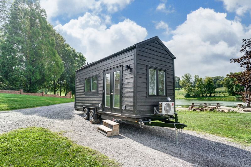 Modern Tiny Living Custom Builds 22-Ft Tiny House on Wheels for Rogier