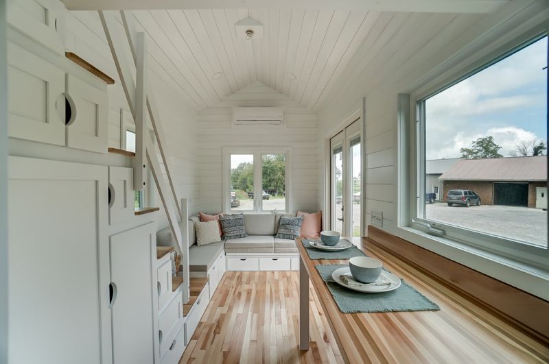 Modern Tiny Living Custom Builds 22-Ft Tiny House on Wheels for Rogier