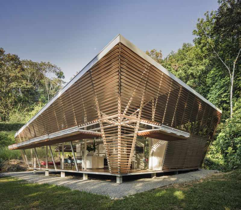 No Footprint House by Oliver Schütte Features Adjustable Facade 