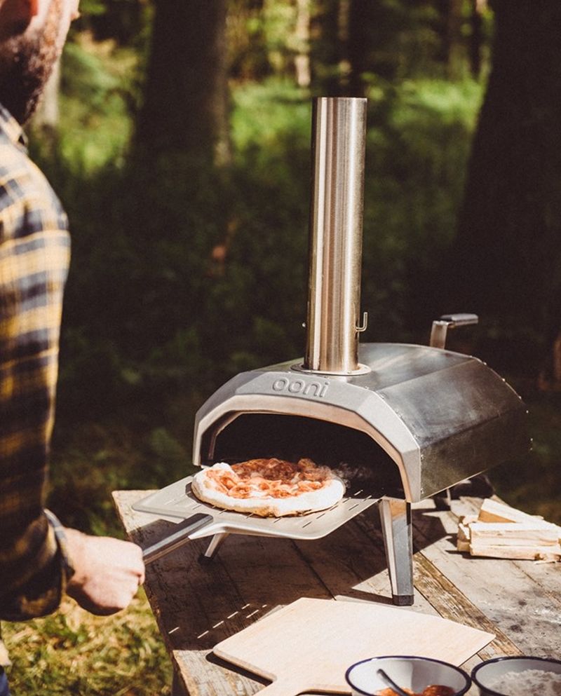 Ooni Karu Portable Pizza Oven Uses Wood and Charcoal, even Gas