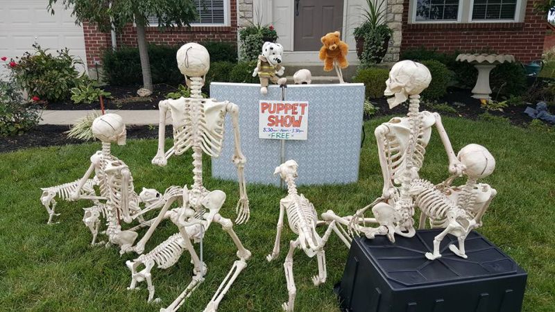 30+ Skeleton Halloween Decoration Ideas for Outdoors 