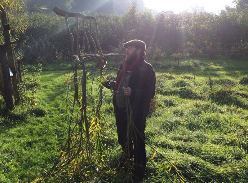 UK Couple Grows Furniture on Farm, Trains Trees to Grow Into Chairs