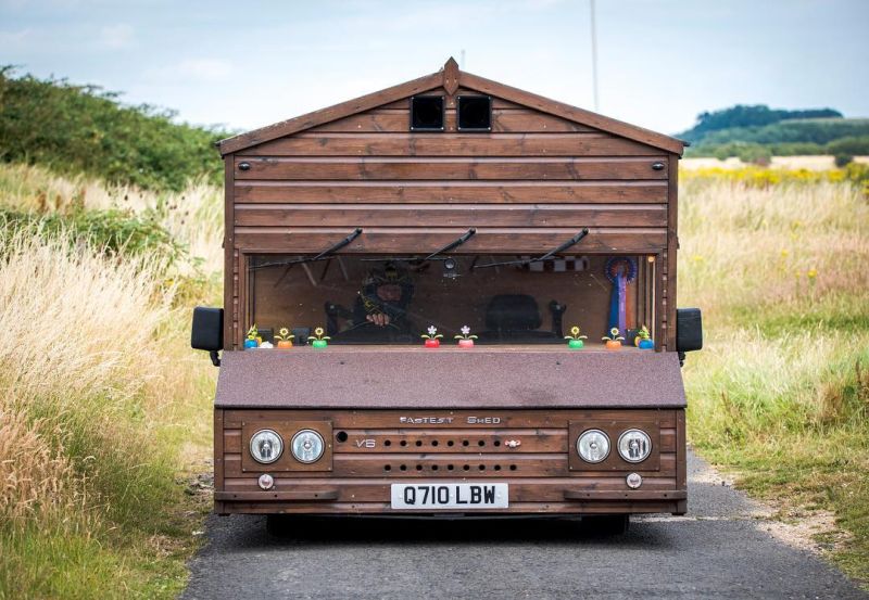 Airbnb Offering Chance to Meet Kevin Nicks, Maker of World’s Fastest Garden Shed