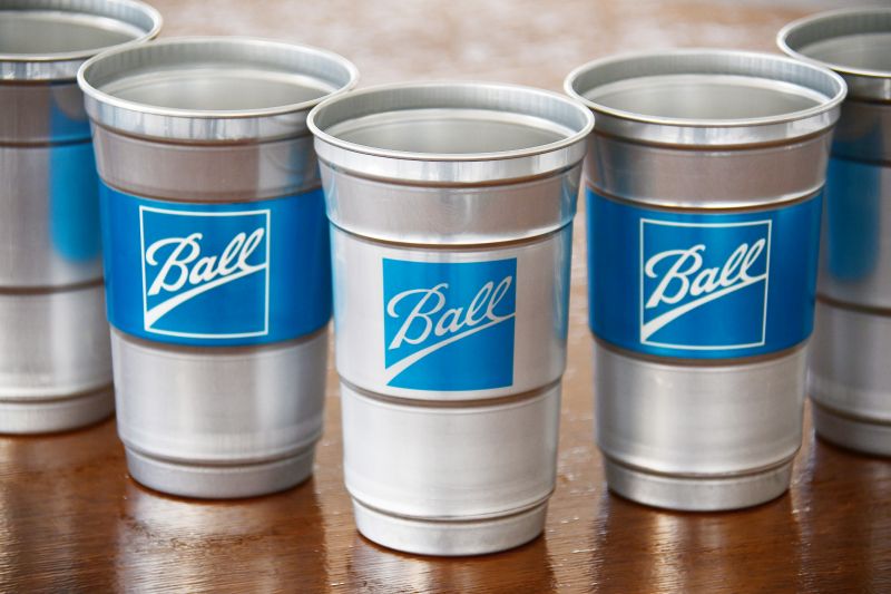 Ball Introduces Disposable Aluminum Cups to Replace Plastic Cups 