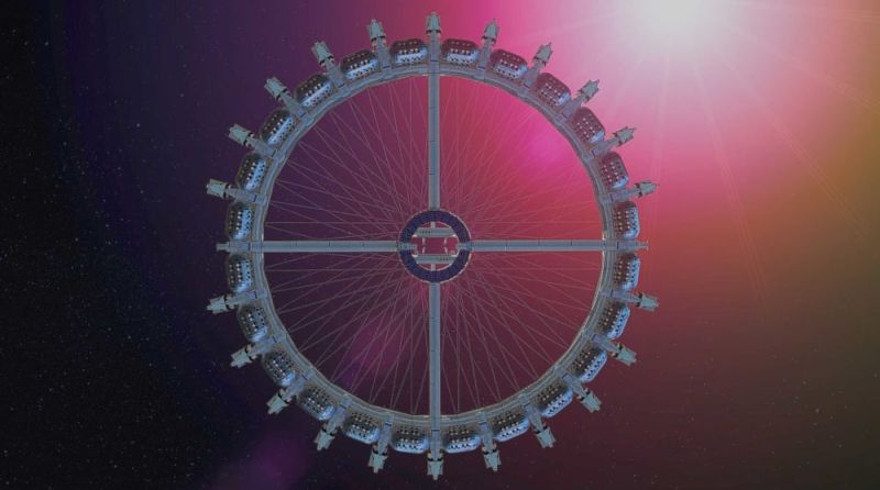 Gateway Foundation Releases Rendered Images of Von Braun Rotating Space Station