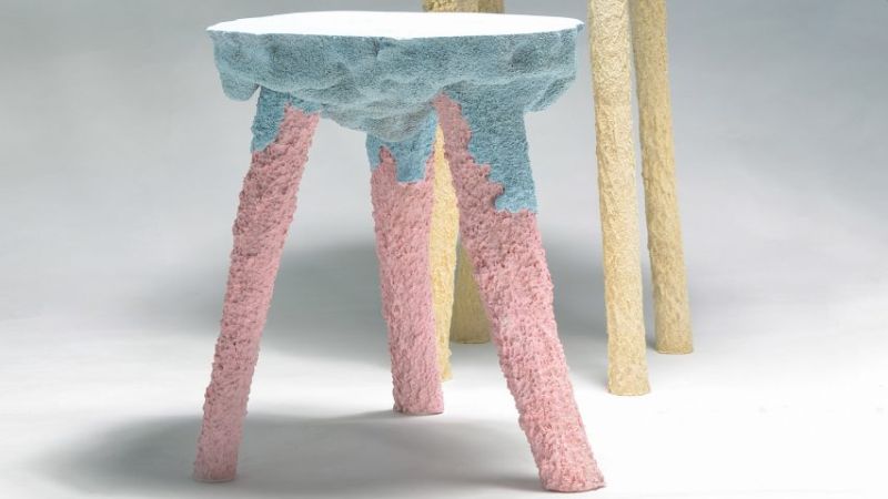 Gavin Keightley Designs Terraform Furniture Cast in Moulds of Food