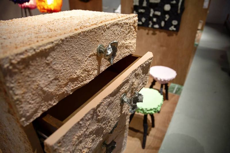 Gavin Keightley Designs Terraform Furniture Cast in Moulds of Food