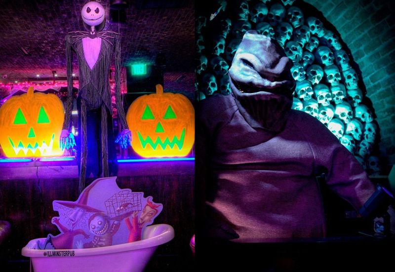 Pub's Transformation into Nightmare Before Christmas -Themed Pop-Up Bar is a Treat for Fans