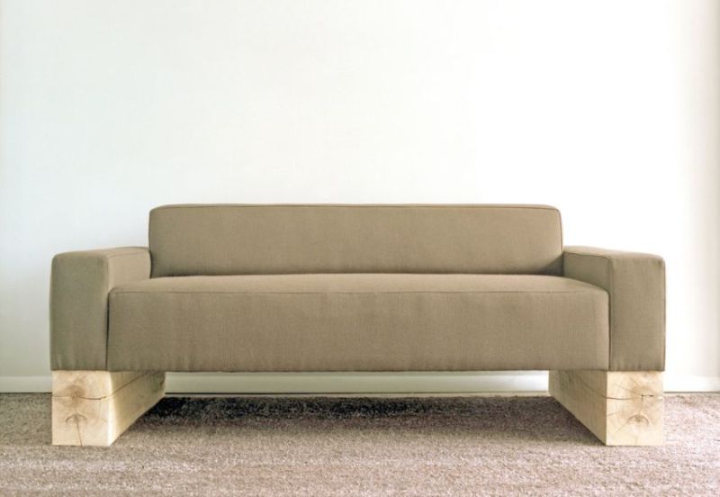 Sentient’s SHIMNA Beam Sofa for Rustic Style Living Room 