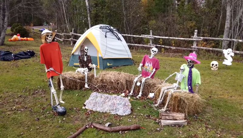 Spooktacular Halloween Display at Wellington House