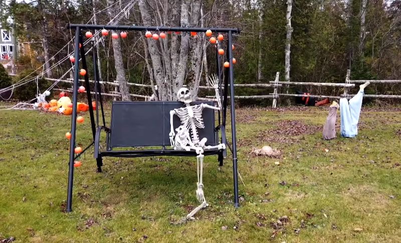 Spooktacular Halloween Display at Wellington House