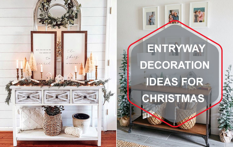 Impressive Christmas Entryway Decoration Ideas For 2019