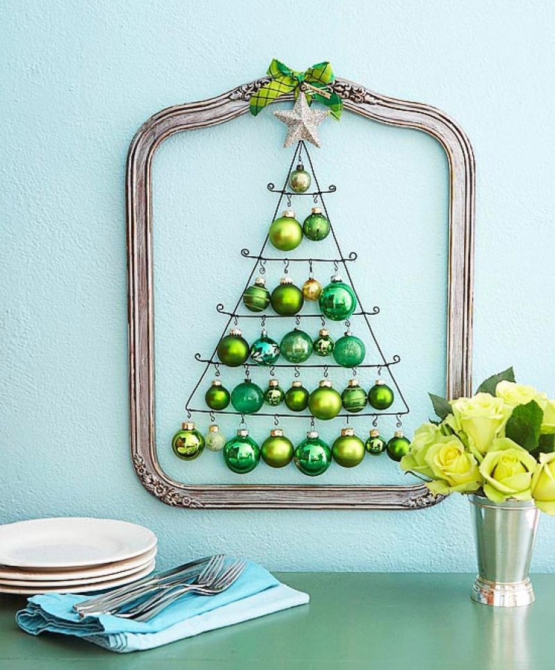 Wall Christmas trees