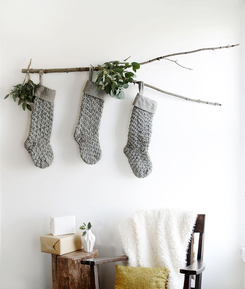 branch stocking display on the wall