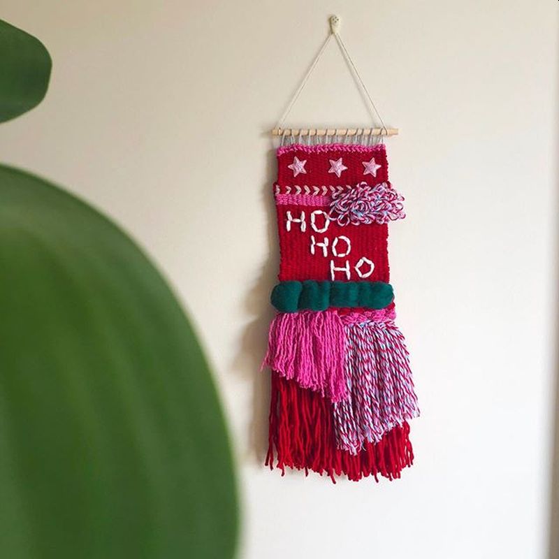 Macramé Christmas Wall Decorations 