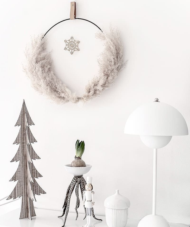 wreath for Christmas wall decoration 