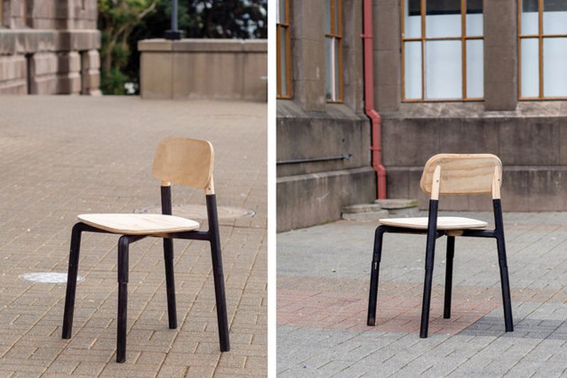 Click Flat-Pack Chair by Will Cook can be Assembled in Minutes 