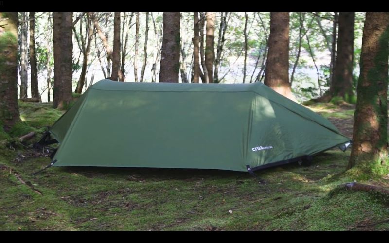 Crua Modus is a Multipurpose Camping Tent, with Hammock, Bedding, More